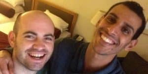 Snir and Lior, gay couple